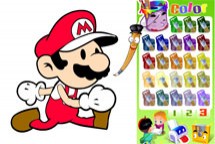 Colorear a Mario